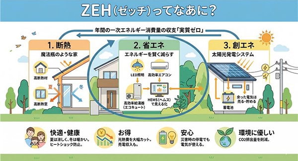 ZEH(ゼッチ)ってなあに？
